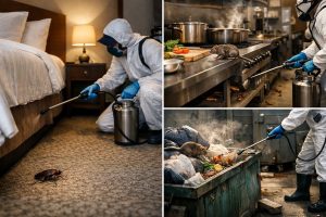 Hotel Pest Control by Zone: Rooms, Kitchens, Trash